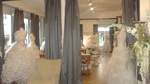 Showroomby - Un espace évènementiel unique en plein coeur de Paris : Tournage - Robe de Mariée